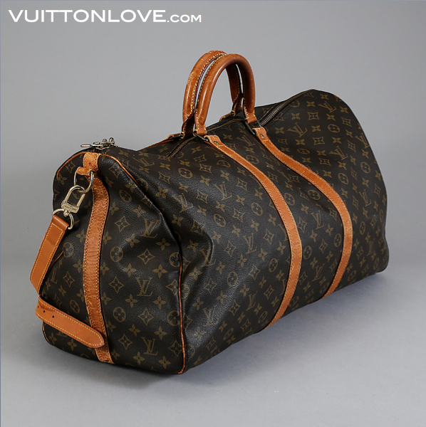 Louis Vuitton, a monogram canvas 'Keepall Bandouliere 60' weekend bag. -  Bukowskis
